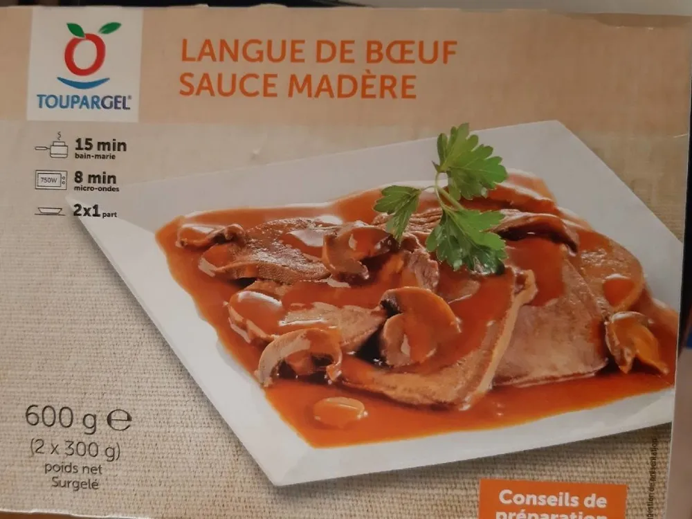 Langue de Bœuf sauce Madère