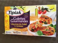 Galettes gourmandes légumes du soleil et céréales