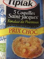Coquille saint jacques fondue de poireaux