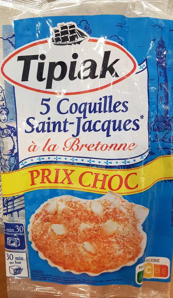 Coquilles Saint-Jacques à la Bretonne