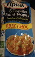 Coquille Saint Jacques fondue de poireaux