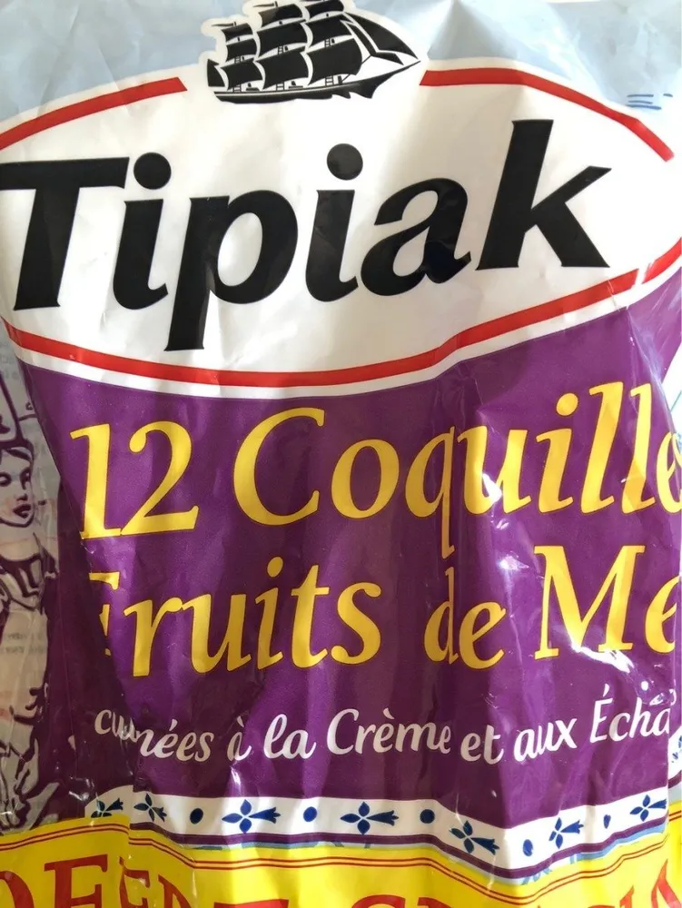 12 coquilles fruits de mer