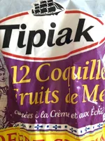 12 coquilles fruits de mer