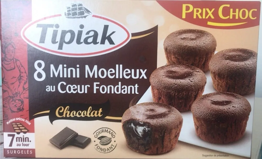 8 Mini Moelleux au Coeur Fondant