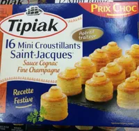 16 mini croustillant saint-jacques sauce Cognac Fine Champagne