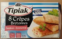 8 Crêpes bretonnes jambon emmental