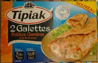 2 Galettes Petites Gambas à la Bretonne