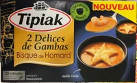 2 Délices de Gambas Bisque de Homard surgelés