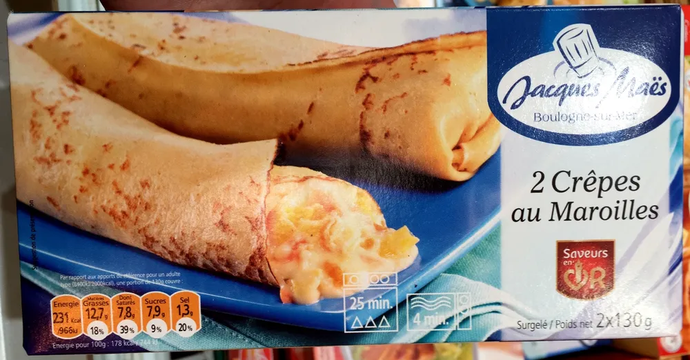 2 Crêpes au Maroilles