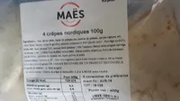 4 crêpes nordiques 100g