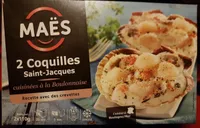 2 coquilles saint Jacques a la boulonnaise