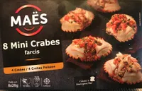 8 mini crabes farcis