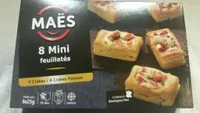 MAES 8 mini feuilletés - Crabe poisson