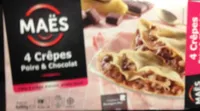 Crepe poire choco