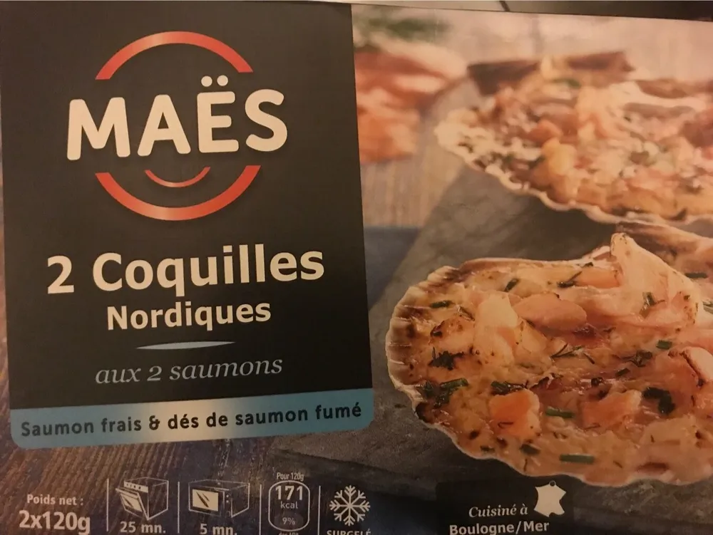 2 coquilles nordiues