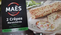 2 Crêpes Maraîchères aux Légumes