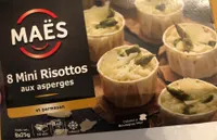 8 Mini Risottos aux asperges