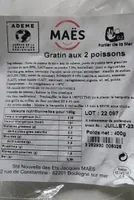 Gratin aux 2 poissons