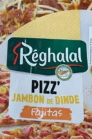 Pizz’ jambon de dinde fajitas halal