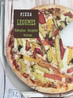 Pizza Légumes Aubergines - Courgettes - Poivrons