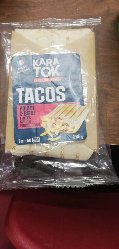TACOS POULET BOEUF