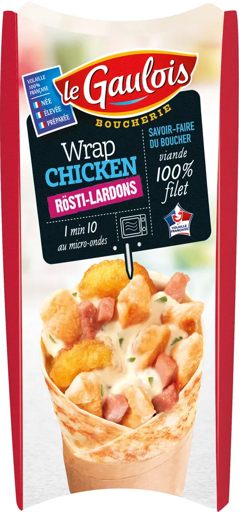 Wrap Chicken Rösti Lardons