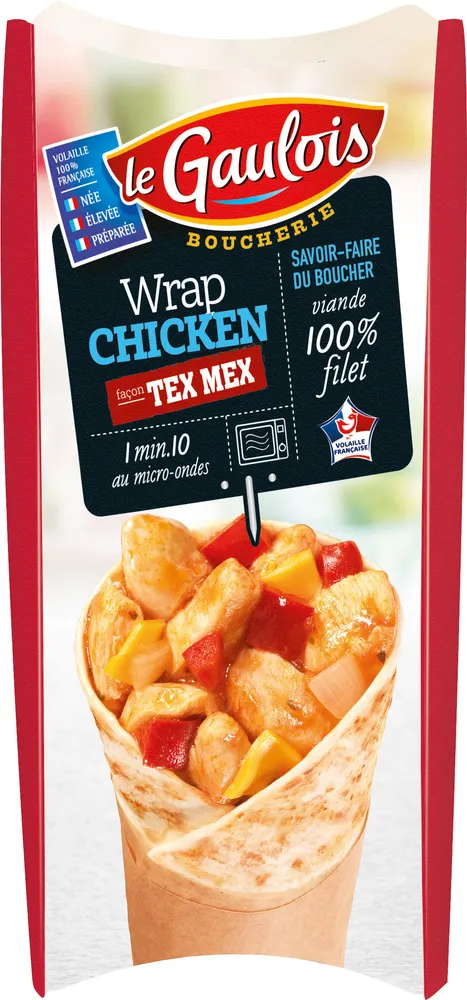 wrap chicken façon tex mex boucherie x1