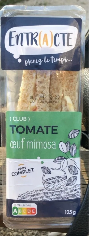 Club tomate oeuf mimos