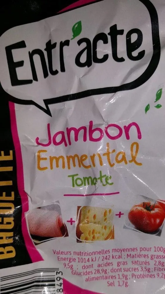 Sandwich au Jambon et au Fromage