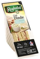 Club dinde sauce fromage frais