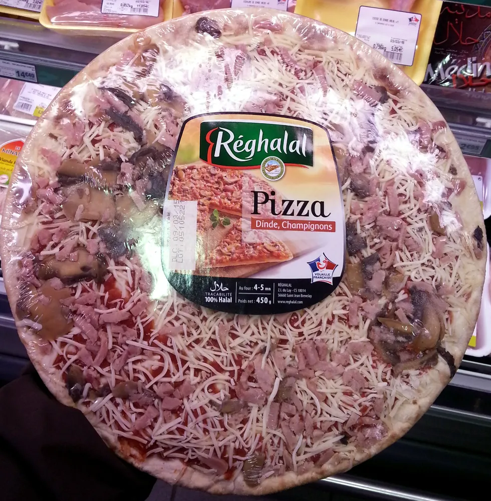 Pizza Dinde Champignons