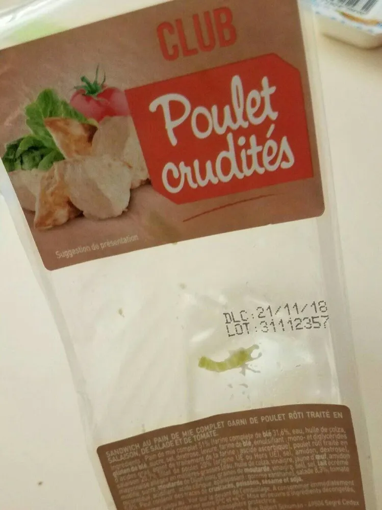 Sandwich  crudité