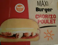 Maxi burger poulet chorizo