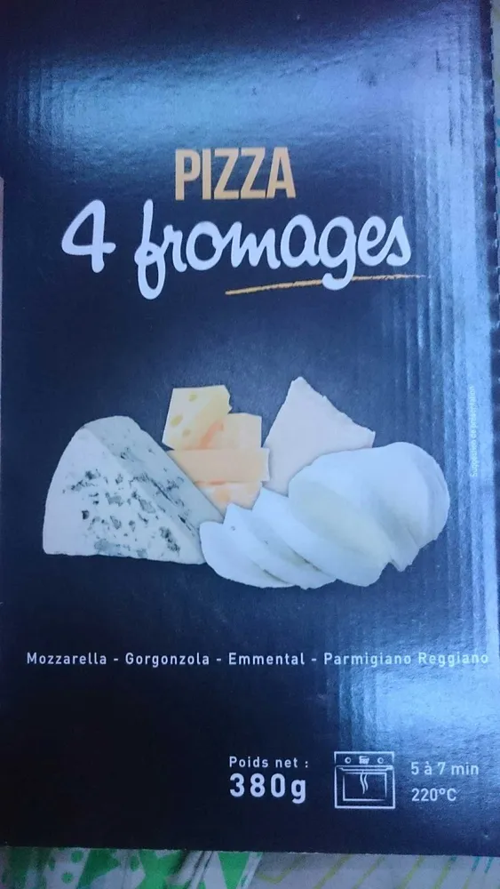 Pizza 4 fromages