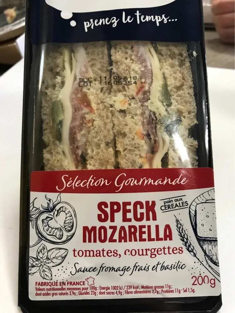 Speck mozarella