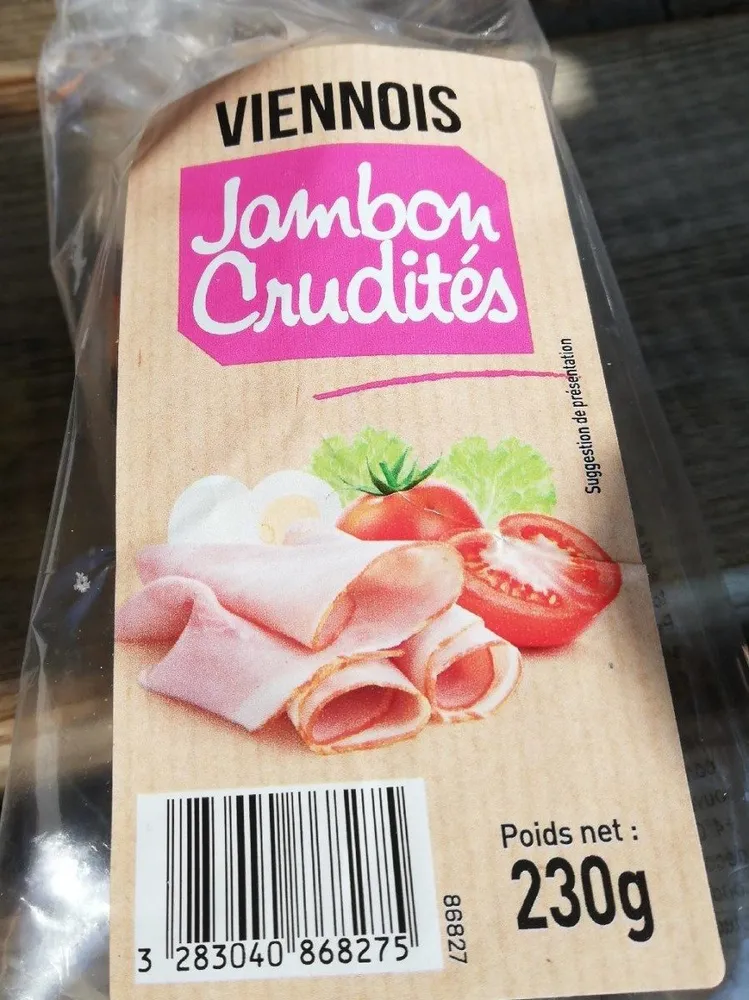 Viennois Jambon crudité