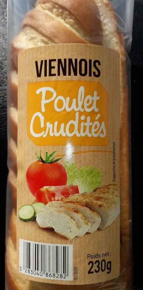 Viennois Poulet Crudités