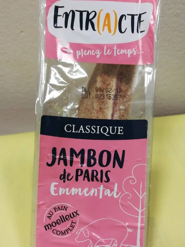Club JAMBON DE PARIS EMMENTAL