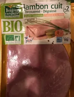 Jambon cuit décournné dégraisser