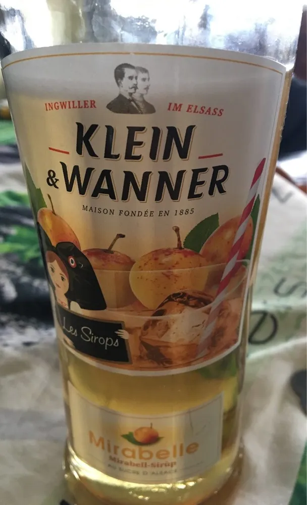 Sirop de mirabelle