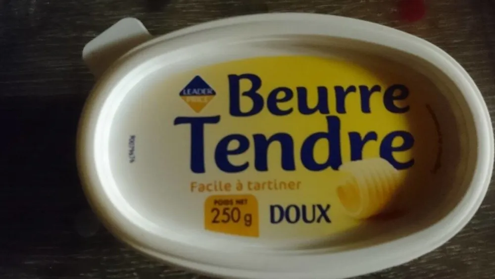 Beurre tendre doux