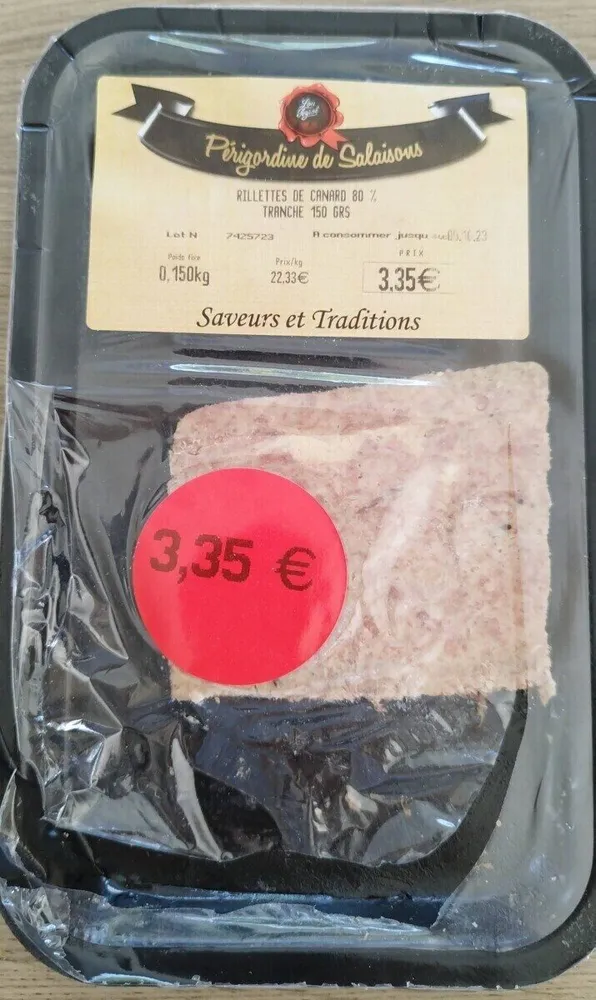 rillettes de canard