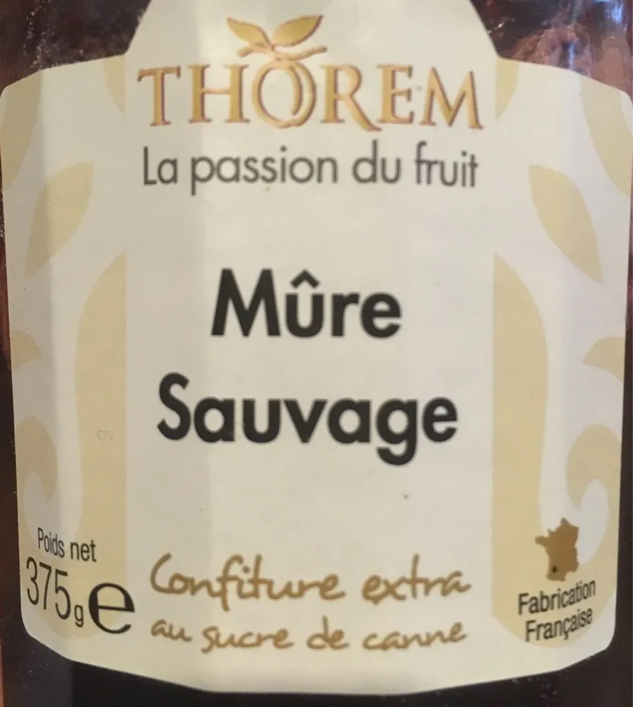 Confiture Mûre sauvage