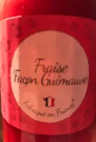 Confiture fraise facon guimauve