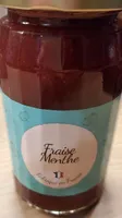 Préparation fraise menthe