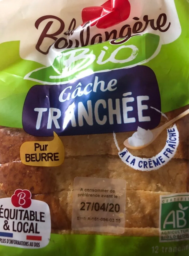 Gâche tranchée bio
