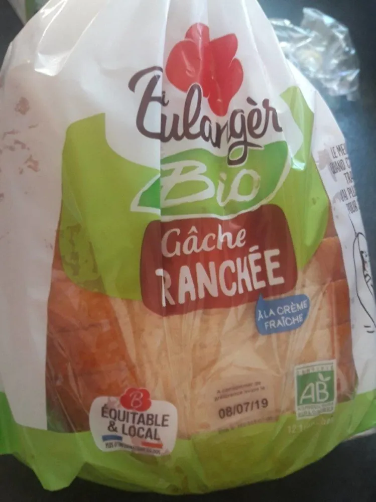 Gâche tranchée