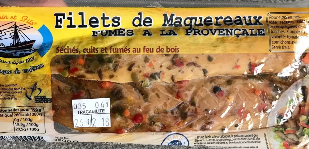 Filet de maquereau