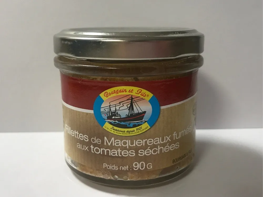 Rilettes de Maquereaux fumés aux tomates séchées