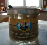 Rillettes de hareng fumés à la moutarde à l'ancienne